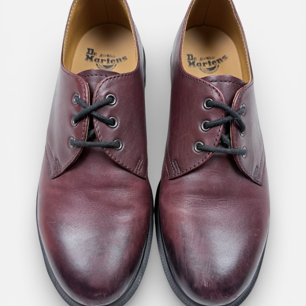 Dr. Martens Cherry Red Leather Oxfords